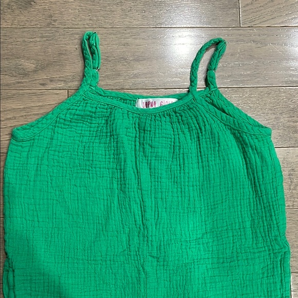 Girls Green Romper - Picture 4 of 8